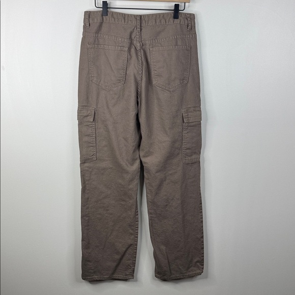 S.O.N.G Women’s Size 31 Brown Cargo Khaki Pants - Picture 6 of 8